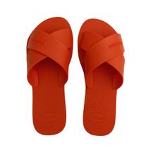 Rasteirinha Feminina Havaianas Aqua Laranja