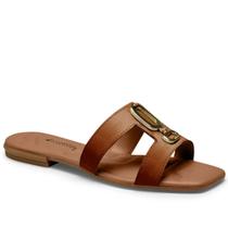 Rasteirinha Feminina Mississipi Confortável Bico Quadrado Moda Casual Sandália sem salto MF692 Rasteirinha Feminina Mississipi Confortável Bico Quadrado Moda Casual Sandália sem salto MF692