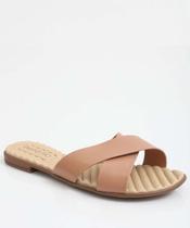 Rasteirinha Feminina Tiras Beira Rio Bege-99109