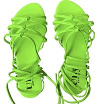 Rasteirinha Gladiador Amarelo Neon - ULLY Rasteirinha Gladiador Amarelo Neon - ULLY