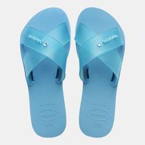 Rasteirinha Havaianas Aqua Jelly Azul Lavanda Rasteirinha Havaianas Aqua Jelly Azul Lavanda