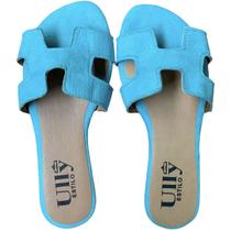 Rasteirinha Helena Azul - ULLY Rasteirinha Helena Azul - ULLY