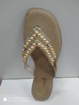 Rasteirinha Linda Bordada