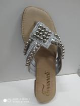 Rasteirinha Moderna Prata