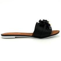 Rasteirinha Moleca 5297.446 Chinelo Slide nô laço tamanco Feminino