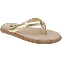 Rasteirinha Sola Baixa com Palmilha Confort Macia Chinelo de Strass Pedraria 711-637