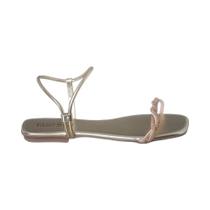 Rasteirinhas Feminina Com Pedraria Brilho Tira Strass Moda