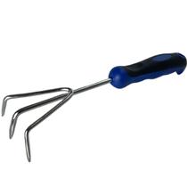 Rastelo Mão 3 dentes Inox Cabo Emborrachado Alpe & Aritana
