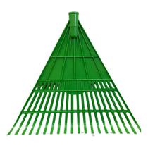 Rastelo Plástico Resistente Jardim Limpeza Folhas Grama Vassouras Quintal Sem Cabo 1 Unidade