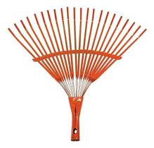 Rastelo Vassoura para grama Sem cabo Regulavel 18 Dentes Metal