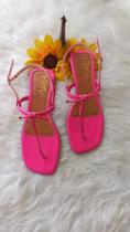 Rasterinha correia fina na cor rosa Pink tamanho 35/36