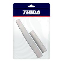 Rastilho E Pestana Nut Osso Para Violão Aço 100% Natural