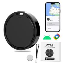 Rastreador Bluetooth para Android, localizador de itens funciona com o aplicativo Find My Device do Google (Find Hub), localizador de chaves e localizador de itens para carteira, etiqueta de rastreamento inteligente para chaves, mala e mochila, pacote com 1
