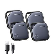 Rastreador Bluetooth UGREEN FineTrack 4 Unidades USB-C para iOS