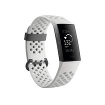 Rastreador de atividades físicas Fitbit Charge 3 SE em grafite/silicone branco, tamanho único (faixas S e L incluídas), 1 unidade (pacote com 1)