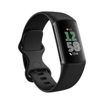 Rastreador de Fitness Fitbit Charge 6 com GPS e Apps do Google