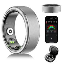 Rastreador de fitness Smart Ring Domhong Heart Rate 5ATM à prova d'água