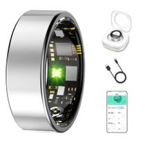 Rastreador de fitness Smart Ring SIERDE Heart Rate Silver IP68