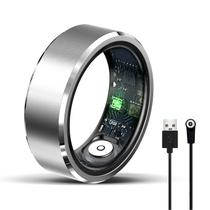 Rastreador de fitness Smart Ring ZmingTek Gesture Control Silver
