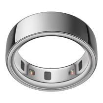 Rastreador de frequência cardíaca Smart Ring OURA Ring 4 Silver Size 6 Sleep