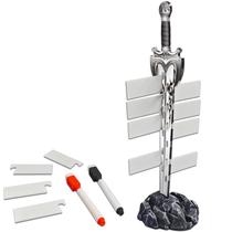 Rastreador de iniciativas CZYY Sword in The Stone Base com 12 bandeiras Rastreador de iniciativas CZYY Sword in The Stone Base com 12 bandeiras