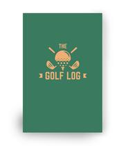 Rastreador de progresso do notebook Golf Log Pocket 50 rodadas