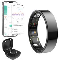 Rastreador de saúde Smart Ring Mefoma 2025 com monitor de pressão arterial