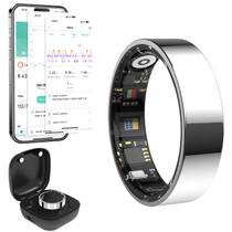 Rastreador de saúde Smart Ring Mefoma 2025 com monitor de pressão arterial