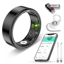 Rastreador de saúde Smart Ring VNEXFU IP68 à prova d'água para mulheres/homens Rastreador de saúde Smart Ring VNEXFU IP68 à prova d'água para mulheres/homens