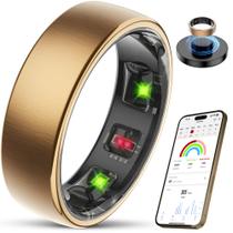 Rastreador de sono Smart Health Ring EOGBM Heart Rate Rose Gold Rastreador de sono Smart Health Ring EOGBM Heart Rate Rose Gold