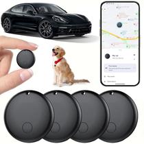 Rastreador GPS Android para veículos, dispositivo de rastreamento oculto para veículos, rastreador de carro sem assinatura compatível com Encontrar Meu Dispositivo, smart tag com áudio para crianças, chaves, cães, bagagem e bolsa (Android pacote com 2)