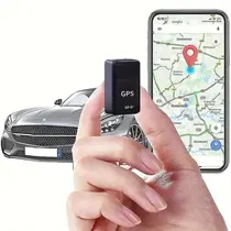 Rastreador GPS Mini Portátil Com Forte Ímã Para Carro, Dispositivo Antifurto E Antiperda Com