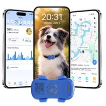 Rastreador GPS wanwaytech para Cães à Prova d'Água com Monitoramento de Atividade e Bem-Estar Rastreador GPS wanwaytech para Cães à Prova d'Água com Monitoramento de Atividade e Bem-Estar