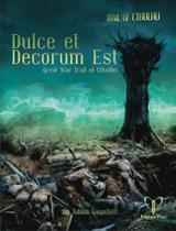 Rastro de Cthulhu: Dulce Et Decorum Est - Rpg - Retropunk