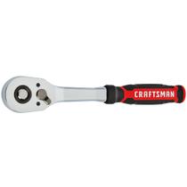 Ratchet CRAFTSMAN Low Profile, unidade de 1/2 polegada, 72 dentes