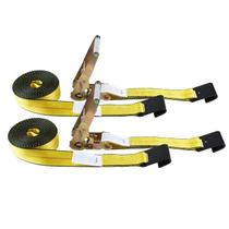 Ratchet Straps Autofonder Flat Hook, 2 cm x 8 m, 1500 kg, pacote com 2