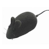 Ratinho Cinza com Apito - Brinquedo Pet para Gatos