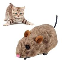 Ratinho Realista Rato De Brinquedo Pet Gato Crianças Fricção