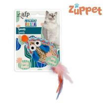Rato com pluma e catnip