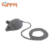 Rato de Crochê com Catnip