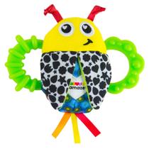 Rattle Lamaze Bitty Bite Bug 11,4 cm, pacote com 1