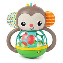 Rattle Toy Bright Starts Grab & Giggle Monkey com Oball 6m+