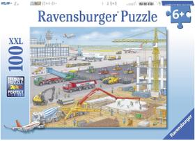 Ravensburger 10624 Construção no Aeroporto Quebra-Cabeças de Jigsaw