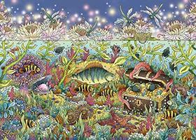 Ravensburger 15988 Underwater Kingdom 1000 Piece Puzzle for Adults - Every Piece is Unique, Softclick Technology Means Pieces Fit Together Perfectly