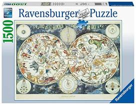 Ravensburger 16003 Mapa do Mundo 1500 Peça quebra-cabeça para adultos - Cada peça é única, tecnologia softclick significa que as peças se encaixam perfeitamente