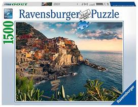Ravensburger 16227 Cinque Terre Viewpoint - 1500 Peça quebra-cabeça para adultos, cada peça é única, tecnologia softclick significa que as peças se encaixam perfeitamente