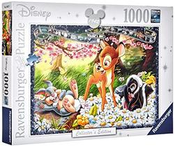 Ravensburger 19677 Disney Bambi Collector's Edition 1000 Piece Puzzle for Adults, Every Piece is Unique, Softclick Technology Means Pieces Fit Together Perfectly,White
