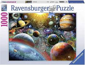 Ravensburger 19858 Visão Planetária Quebra-cabeça - 1000 PC Puzzles para Adultos - Cada Peça é Única, Tecnologia Softclick Significa que as peças se encaixam perfeitamente