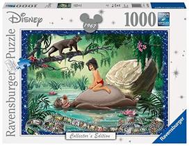 Ravensburger Disney Collector's Edition Jungle Book 1000 Peça Quebra-Cabeça para Adultos - Cada Peça é Única, Tecnologia Softclick Significa que as peças se encaixam perfeitamente