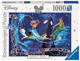 Ravensburger Disney Collector's Edition Peter Pan 1000 Peça Quebra-Cabeça para Adultos - Cada Peça é Única, Tecnologia Softclick Significa que as peças se encaixam perfeitamente